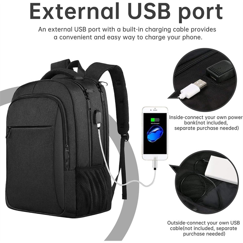 Large Travel Laptop Backpack,  - Travel Backpack Anti Theft 评论和价格