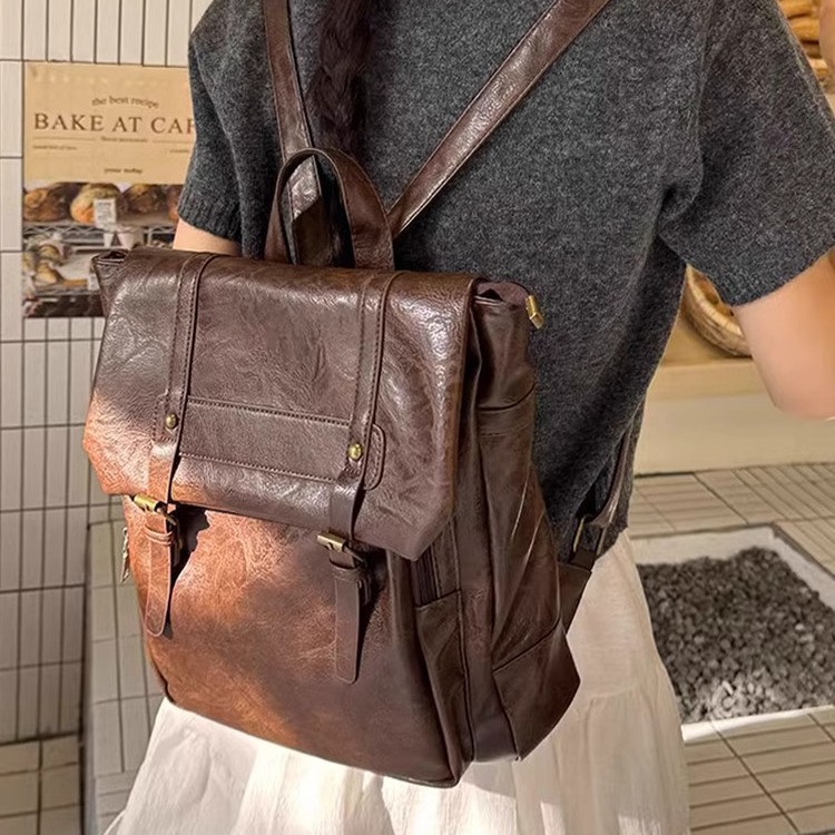 Women Casual Backpack PU Leath - Leather Backpack Vintage 评论和价格