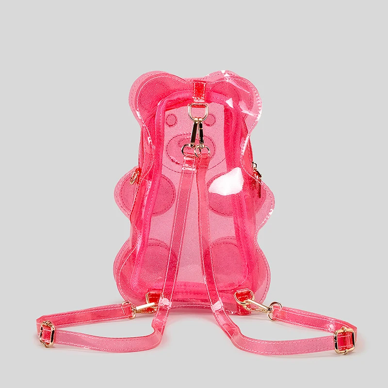 Novelty Glitter Transparent Be - Mini Backpack Purse 评论和价格