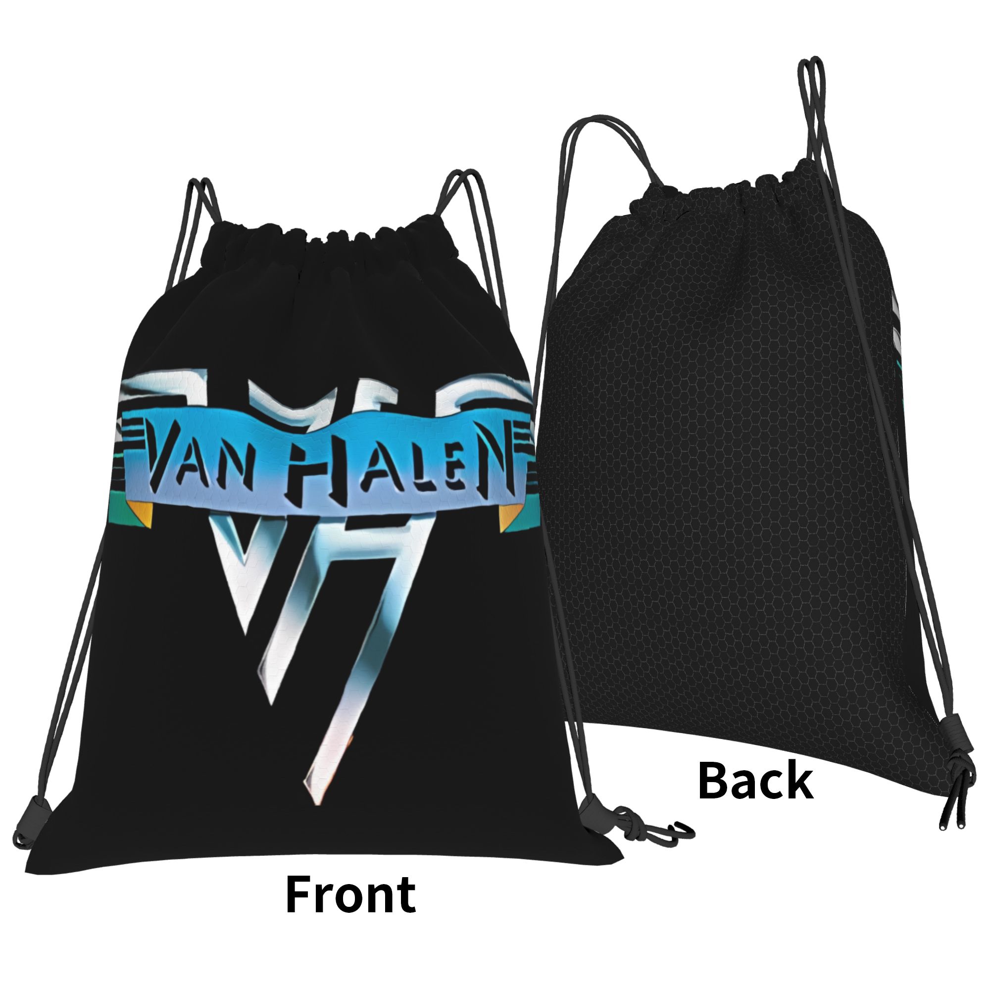 80’S Music 90'S Band Van Halen - Drawstring Gym Bag 评论和价格