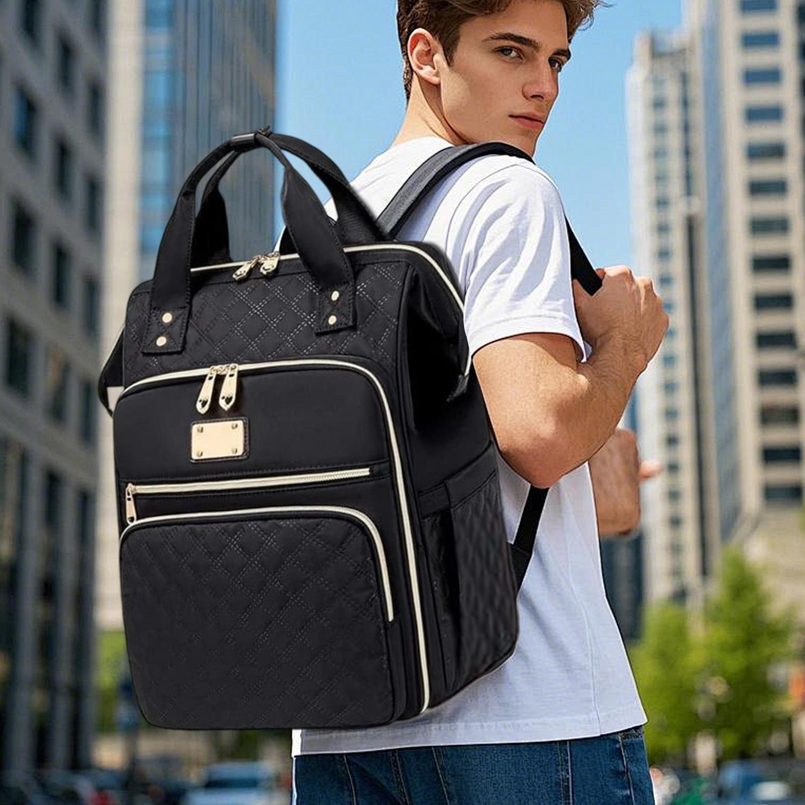 2-in-1 Lunch Backpack For Work - Laptop Backpack 15.6 评论和价格